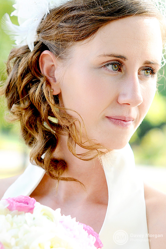 Bride Close-up | Davey Morgan Photography