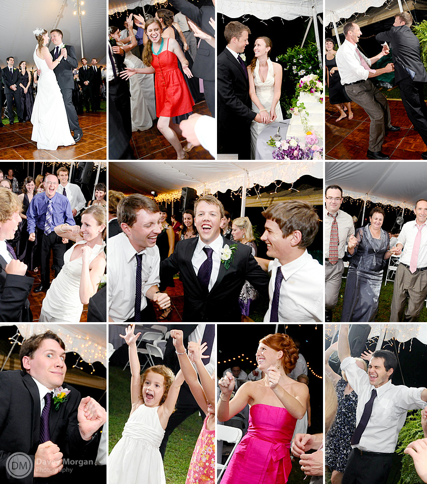 Fun and Crazy Dancing at Wedding Reception | Davey Morgan Photography