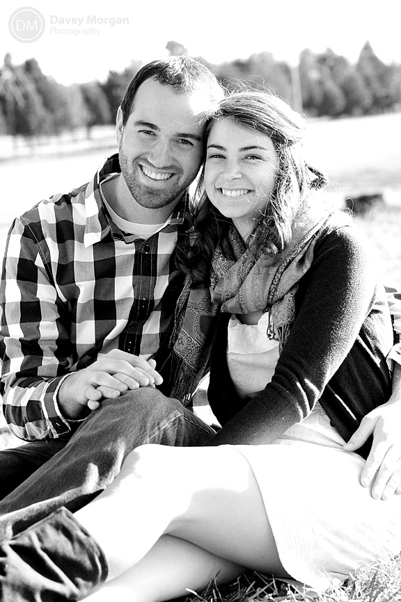Photos of couple engaged, Greenville, SC | Davey Morgan Photography 