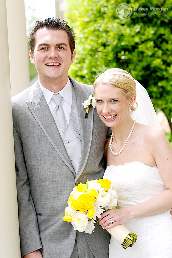 The happy bride and groom | Davey Morgan Photography