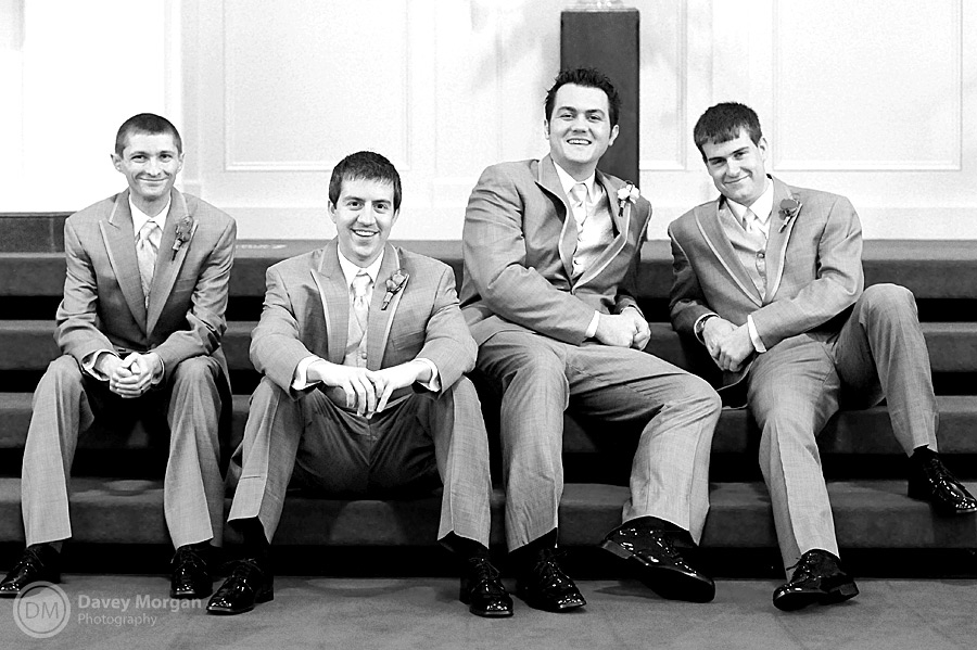 Groomsmen Picture on Wedding Day | Davey Morgan Photography