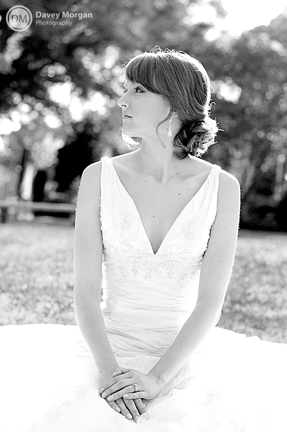 Bridal Photo at Centennial ARP Church in Columbia, SC | Davey Morgan Photography
