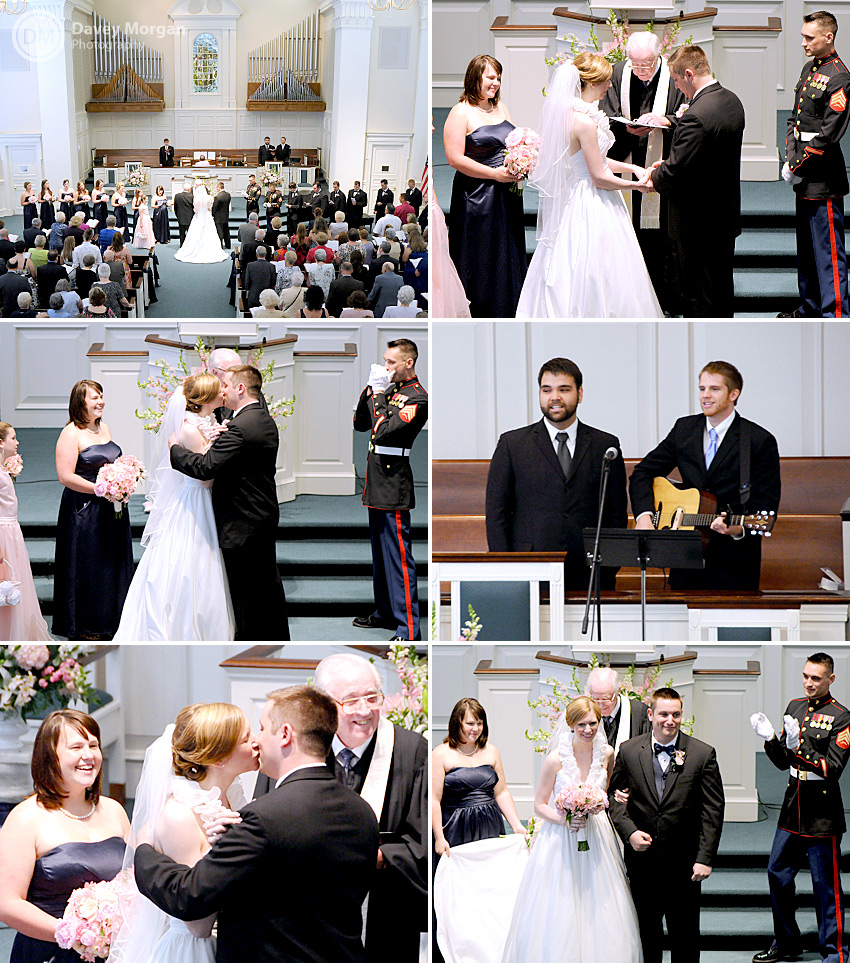 Wedding at Statesville, NC Associate Reformed Presbyterian Church | Davey Morgan Photography