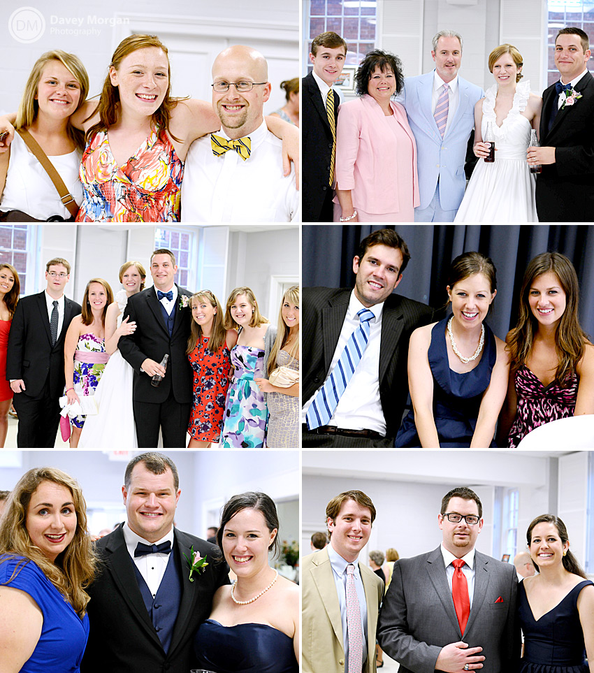 Pictures of Wedding reception guests | Davey Morgan Photography