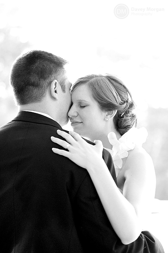 Bride and Groom dancing | Black and white | Davey Morgan Photography
