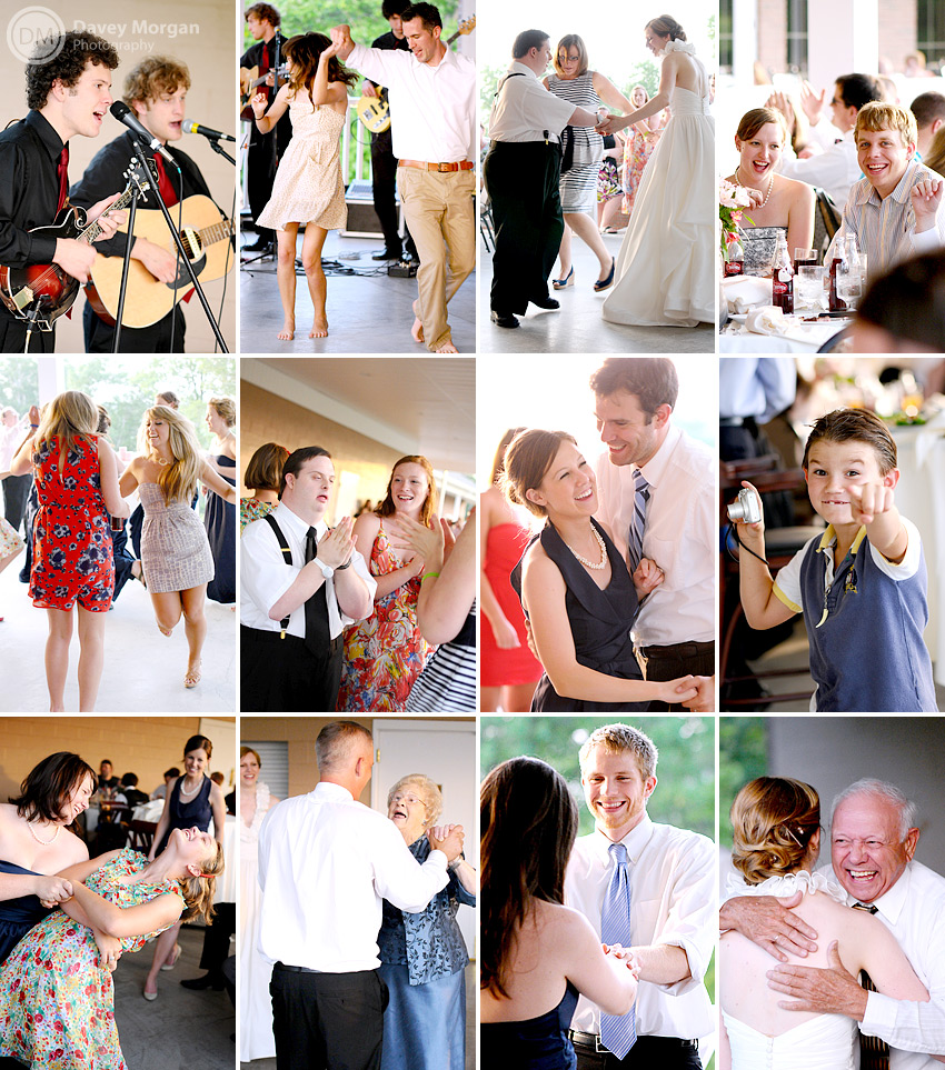 Dancing and fun at wedding reception | Davey Morgan Photography