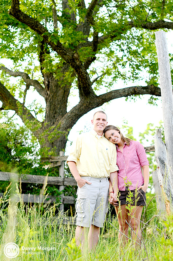 Engagement pictures on a farm | Davey Morgan Photography