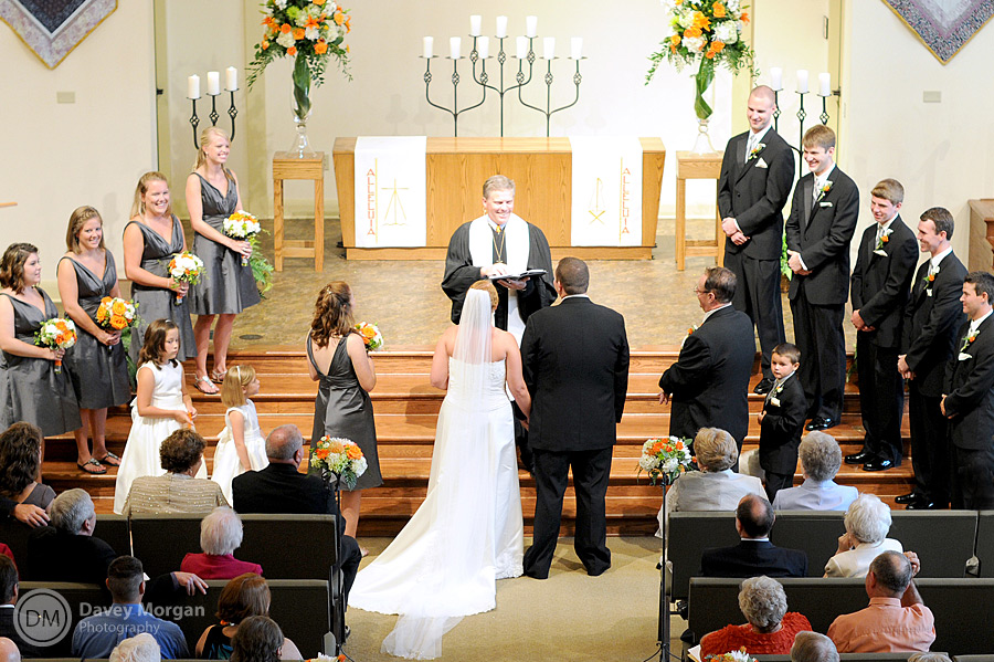 Wedding at the Clemson United Methodist Church | Davey Morgan Photography