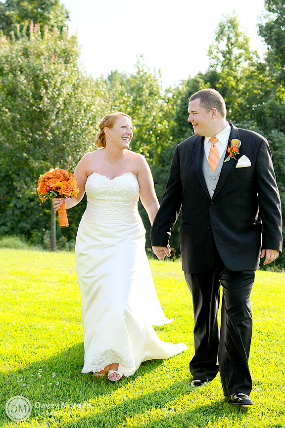 Pictures of a Clemson Bride & Groom | Davey Morgan Photography