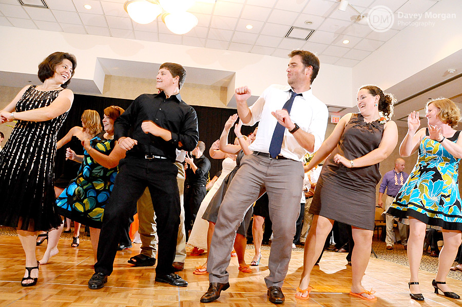 DJ has guests dancing to music at the Clemson Madren Center | Davey Morgan Photography