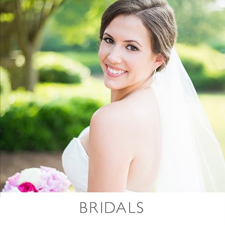 Portfolio: Bridal portraits located in South Carolina, North Carolina, Georgia, and more