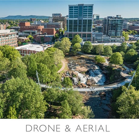 Portolio: Drone and aerial in Greenville, SC and the surrounding areas