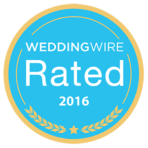 WeddingWire Rated 2016 award