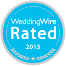 WeddingWire Rated 2013 award
