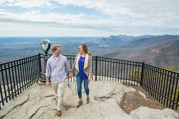 Caesars Head State Park Visitor Center | engagement photographer in South Carolina